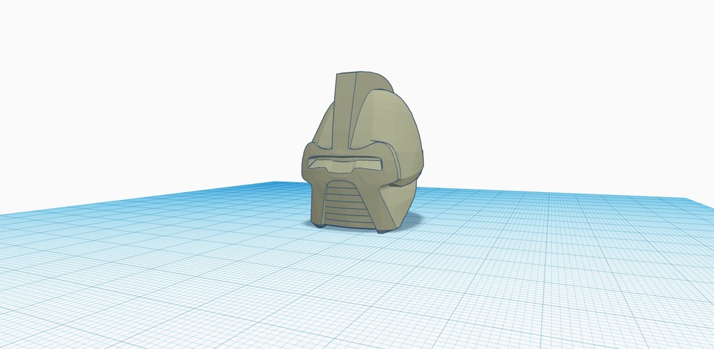 Cylon Centurion Helmet (Classic BSG) (warning:Low poly and too small)