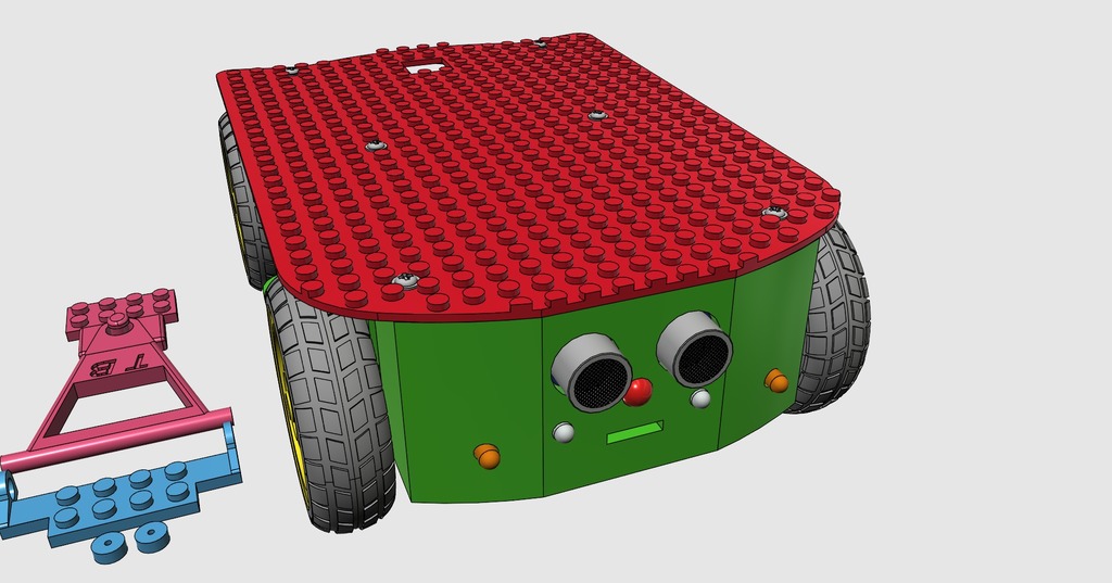 LEGGI ,LEGO Compatible Car Mk 2