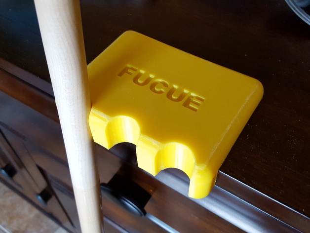 Pool Cue Holder/Stand/Rest - The FUCUE