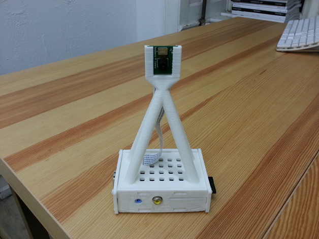 Raspberry pi case camera mount modification