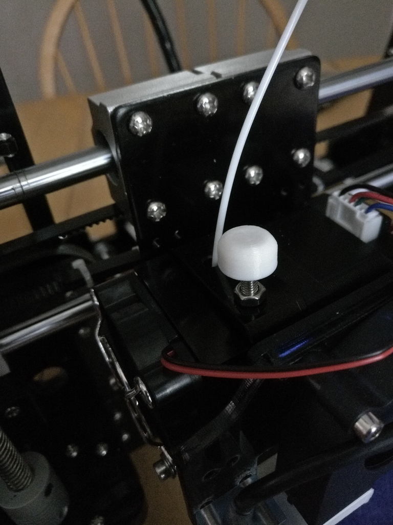 Anet A8 Thumb Saver Extruder Button
