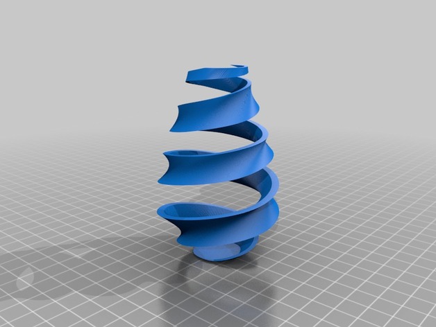 2 Color Spiral Vase (#6)