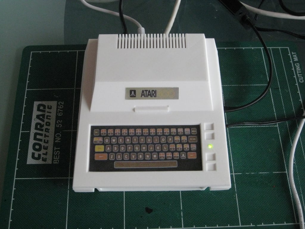 Atari 400 Case for the Raspberry PI 2 Model B