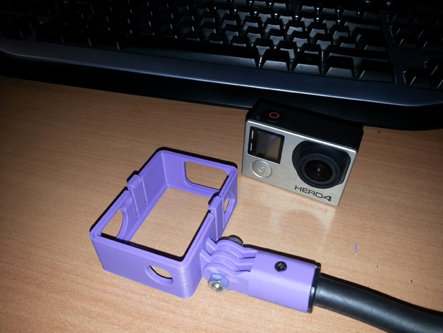 GoPro Hero 4 Frame (USB, LEDs and Buttons Accessible)