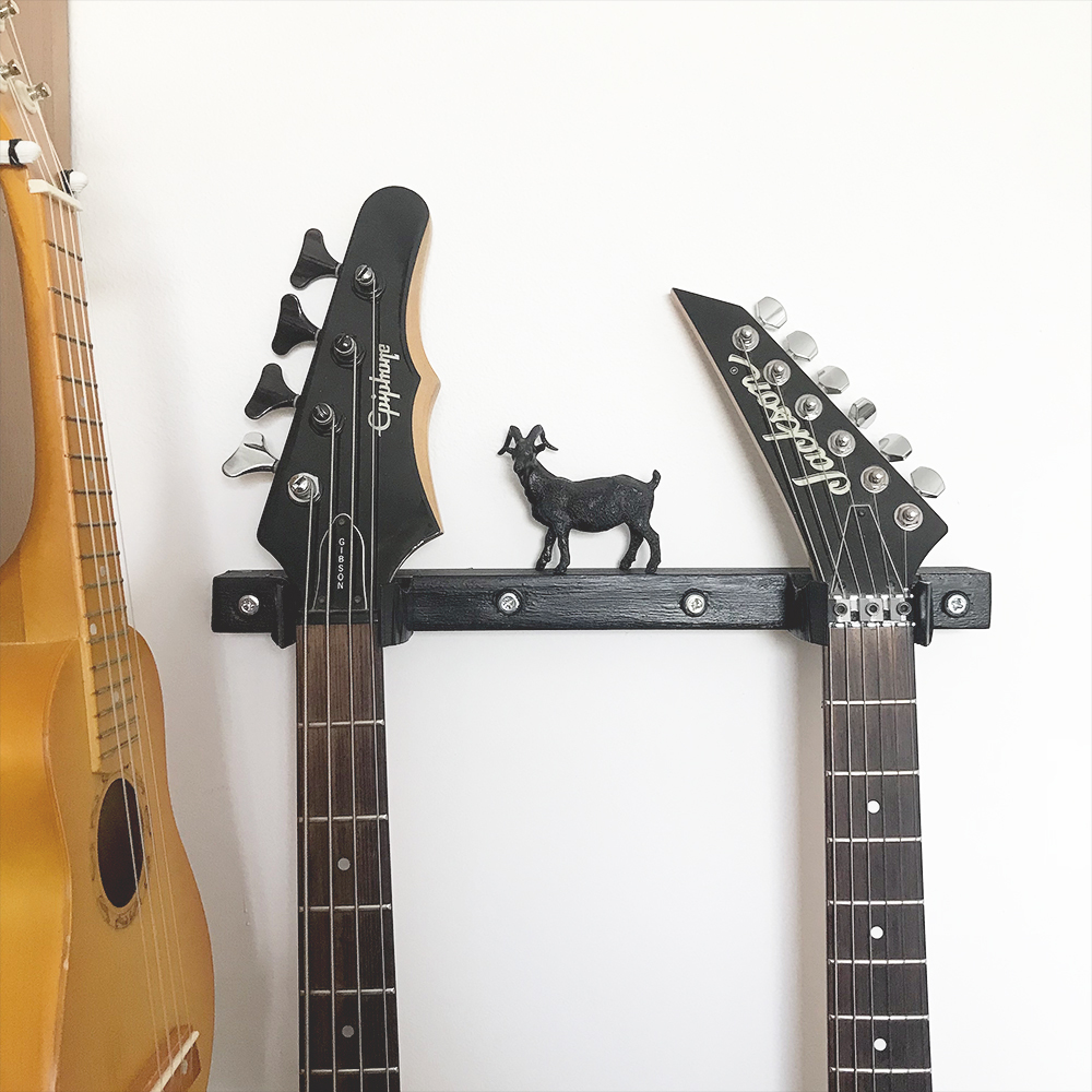 Jackson JS30 guitar hanger (and other strange neck heads)