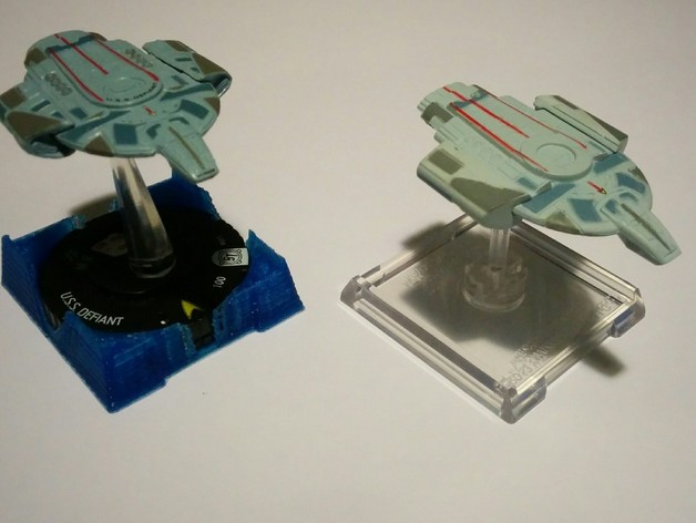 "Star Trek Tactics" to "Star Trek Attack Wing" ship adapter