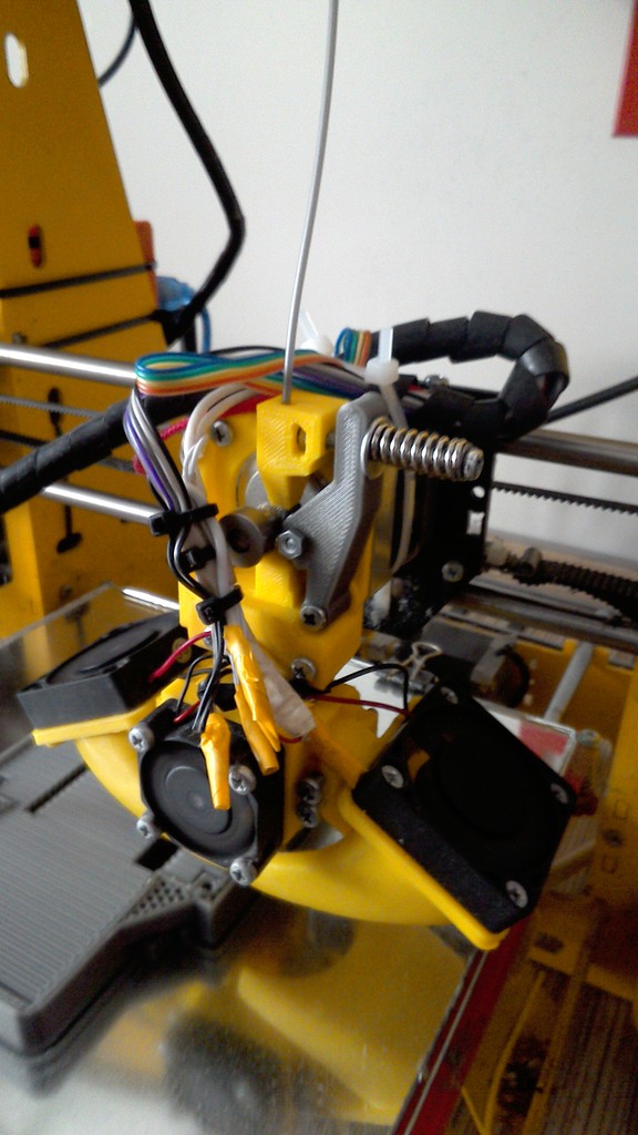 Modified direct drive extruder