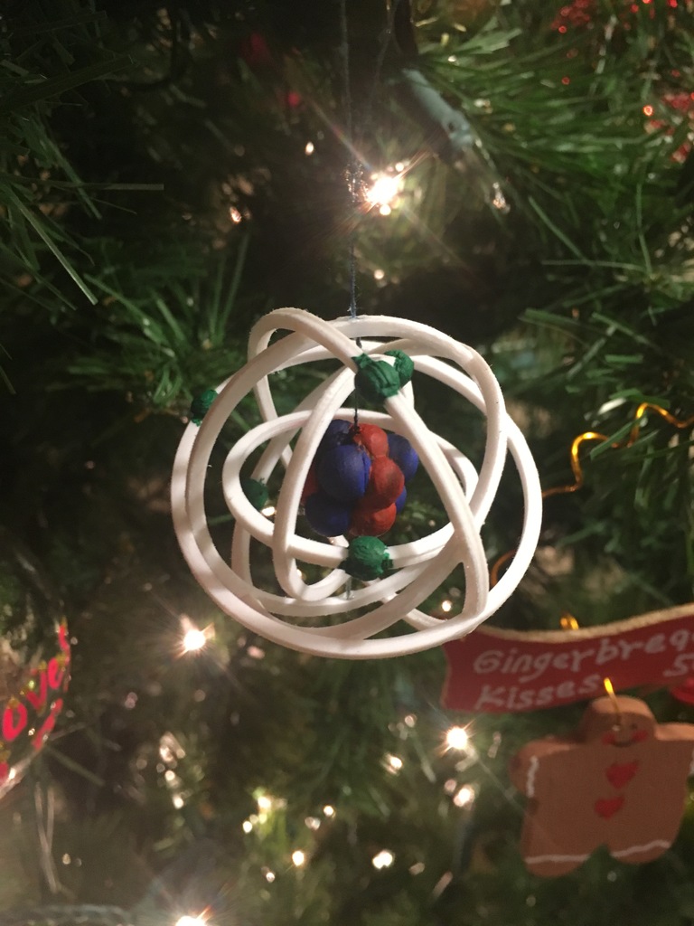 Tombo's Carbon Atom Ornament