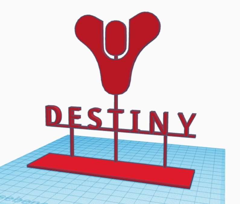 Destiny Logo Stand