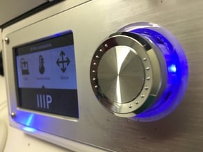 Extended control dial for MonoPrice Select Mini/Malyan M200