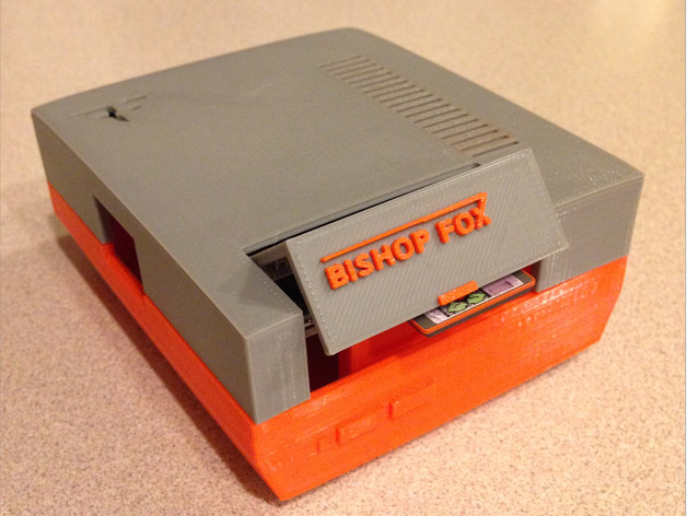 NinTastic - Bishop Fox Edition - Nintendo Style Case for the Raspberry Pi