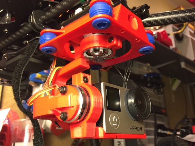 GoPro 3-axis gimbal for Tarot 680Pro