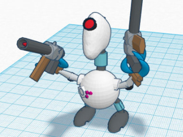 Defend O' Bot with guns