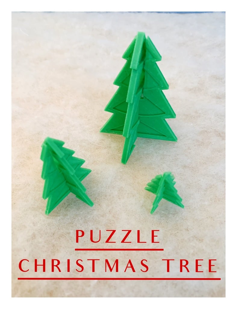 Color ME 3D Puzzle Christmas Tree