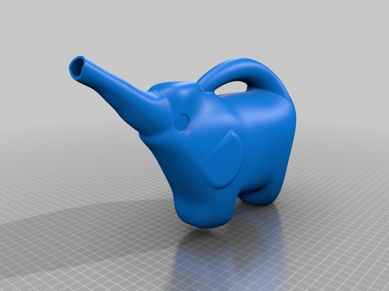 baby elephant watering can