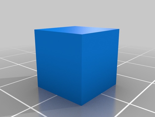 1cm Hollow Calibration Cube