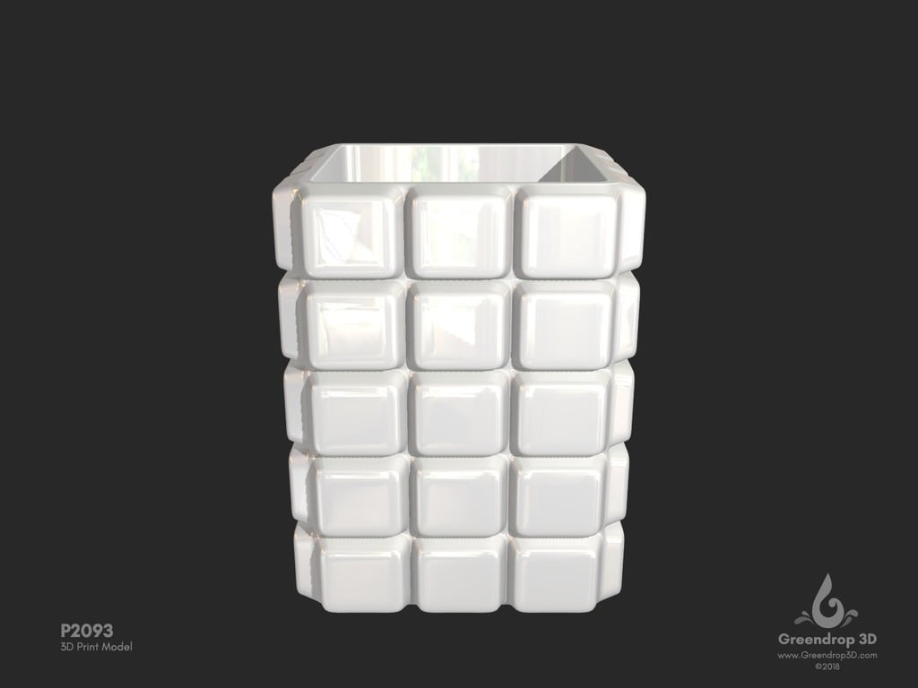 Cube Mini Vase A