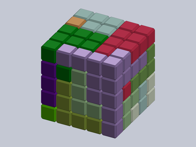 Five Cubed Puzzle