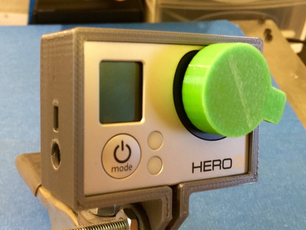 GoPro Hero 3 White Lens Cover NinjaFlex