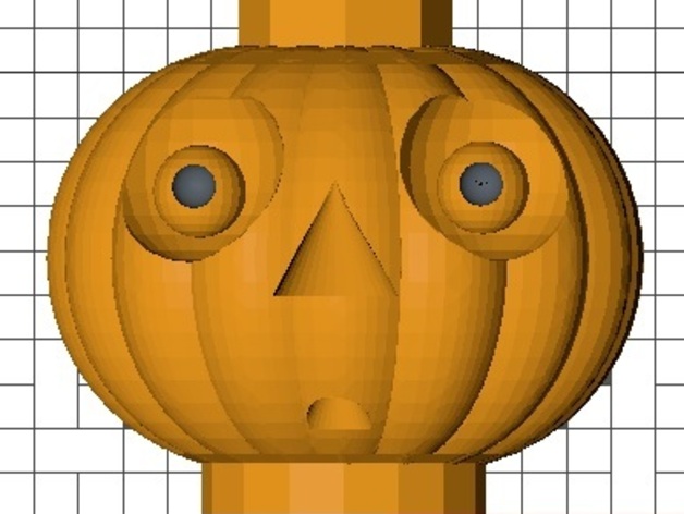Lego Pumpkin Head