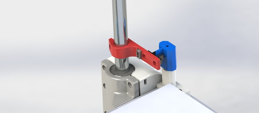 Optical endstop for 16 mm rod Z axis