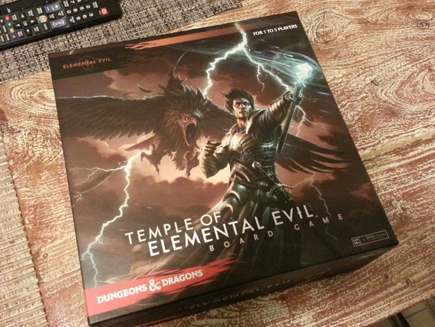 Dungeons and Dragons - Temple of The Elemental Evil - Box Organizer