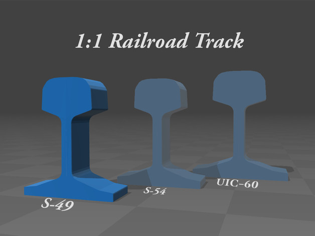 1:1 Railroad Track ( S-49 )