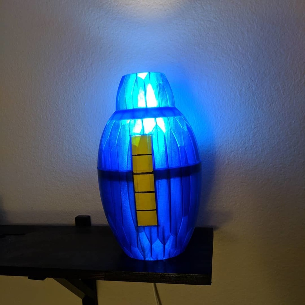 Mega Man Buster Lamp