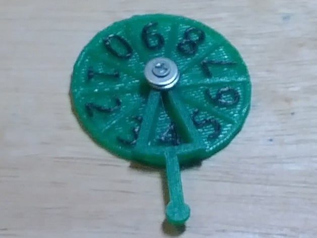 Rotary Counter for Tabletop Gaming