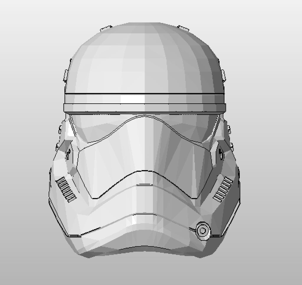 Star Wars: The Force Awakens - First order Imperial Stormtrooper Helmet