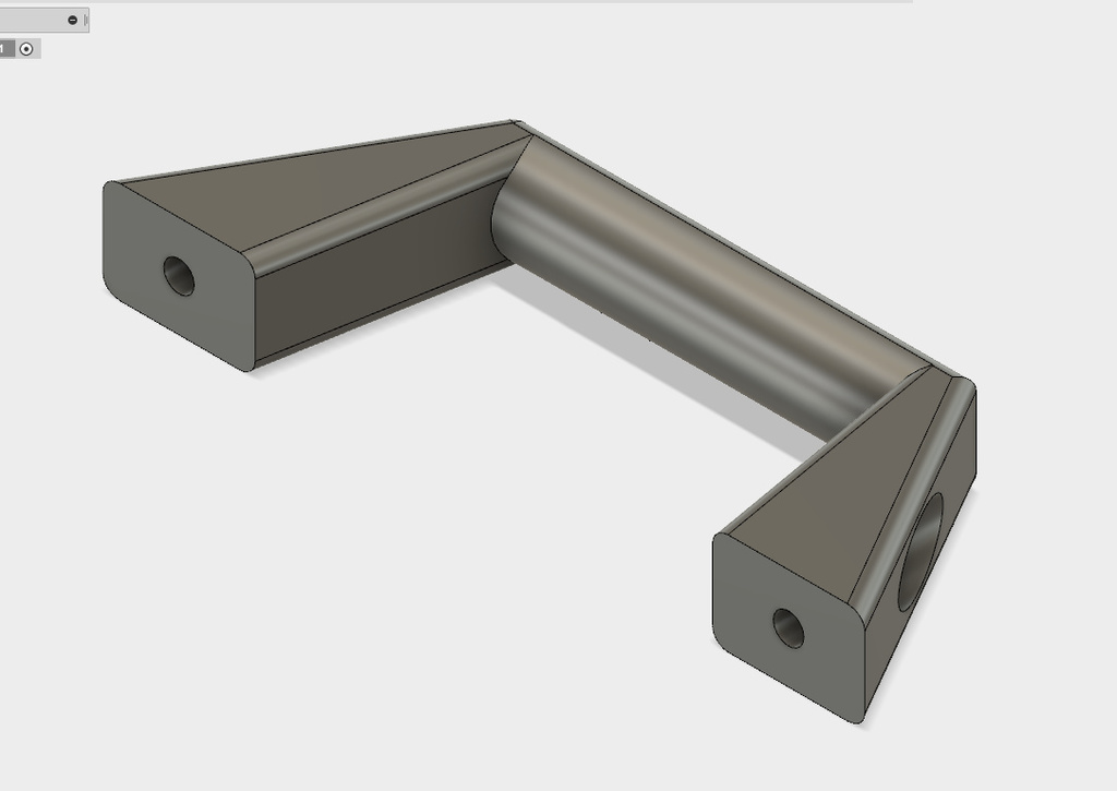 Handle for 3D printer for 20x20 aluprofil