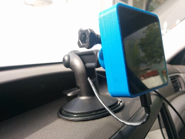 Car mount for Nexus 5 wireless charger