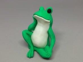 Bored Frog Colorized