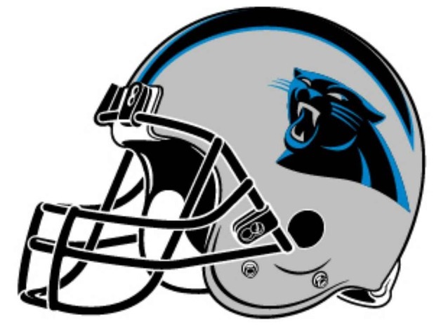 South Carolina Panthers Helmet