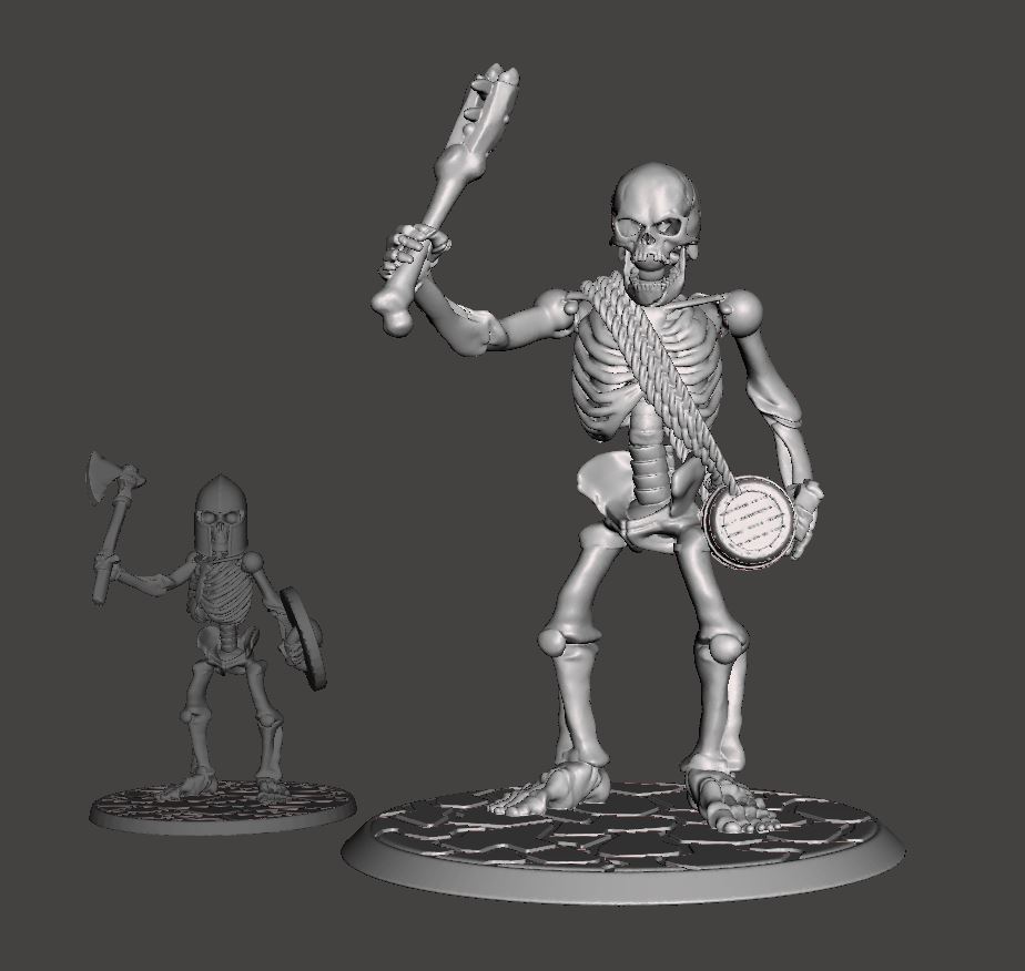 28mm Skeleton Army Undead Giant