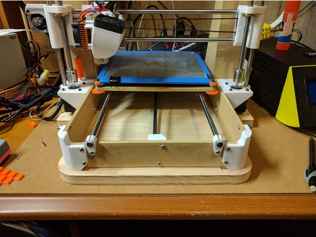 OLD - Base for Mostly Printed 3D Printer MP3DP
