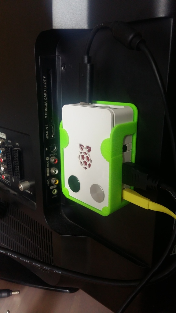 Raspberry Pi 3 RS case support TV