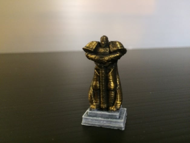Space Marine Statue Epic 40K 6Mm Scale