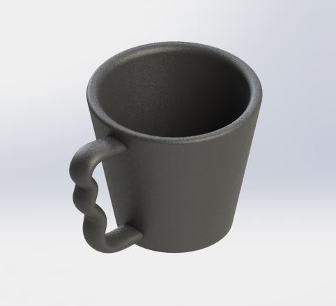 Ergonomic Coffee Cup