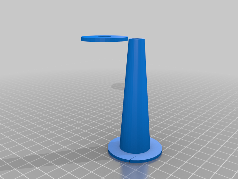 Sewing spool with hex hole