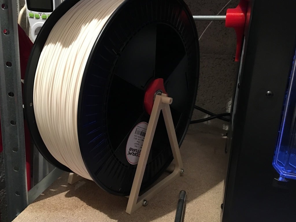 2Kg filament spool holder by Andicot - Thingiverse