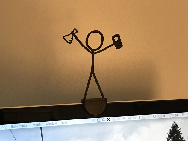 MacBook Pro Camera Cover and XKCD Holder