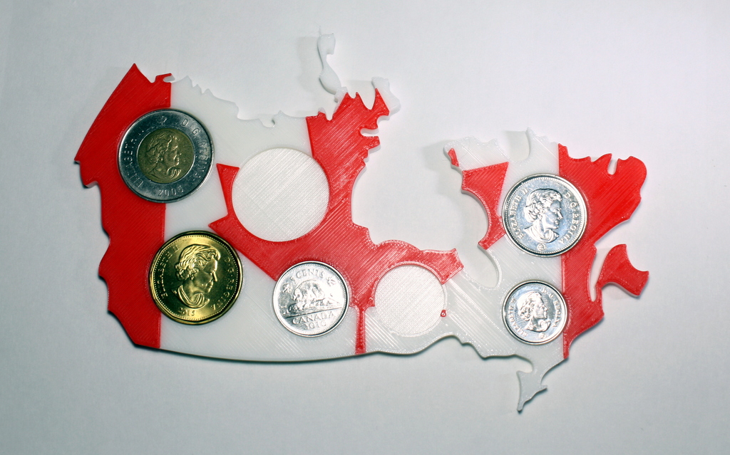 Canada Coin Map