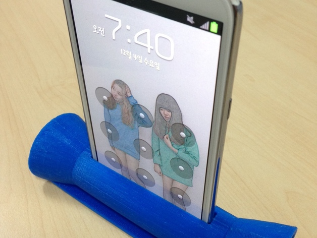 Galaxy Note 2 3D Printed Tube Speaker