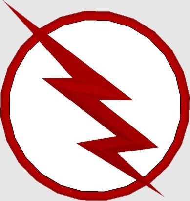 Black Flash Logo From The CW`s "The Flash"