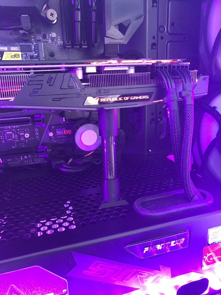 New carbon fiber tubing based GPU support