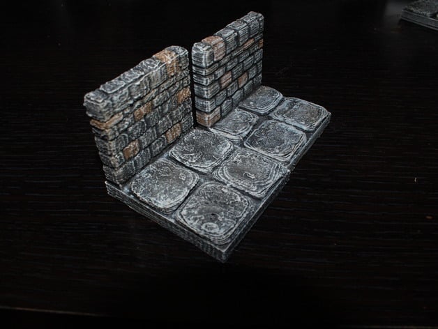 Image of OpenForge Stone Dungeon Edge Walls