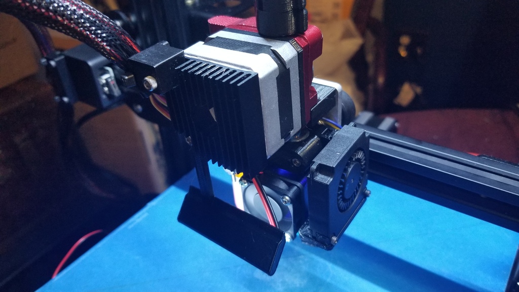 Ender 3 E3D V6 Minimalist with Stock Fan Duct for Basaraba Direct Drive Conversion Kit