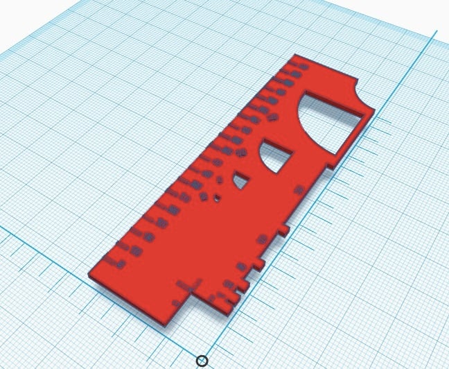 3D Modeling and Drafting Ruler