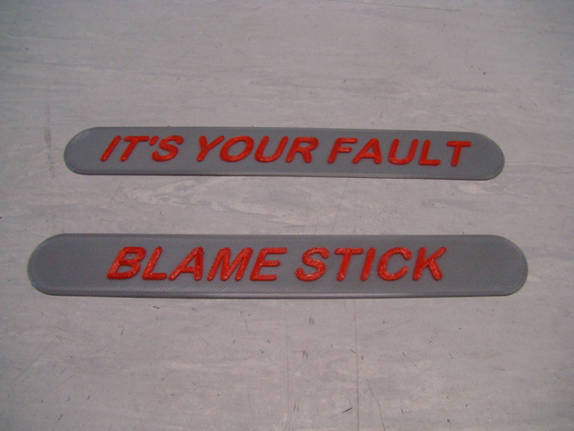 Blame Stick